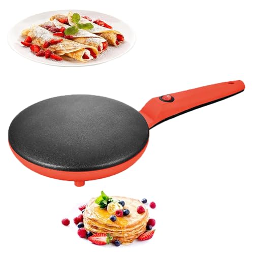 Crepera eléctrica antiadherente para hacer crepes perfectos en casa
