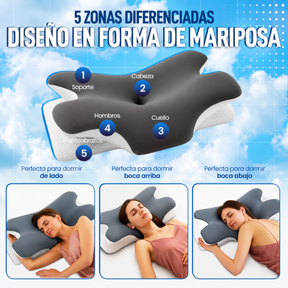 Almohada Cervical Premium Viscoelástica (memory foam)  Japonesa
