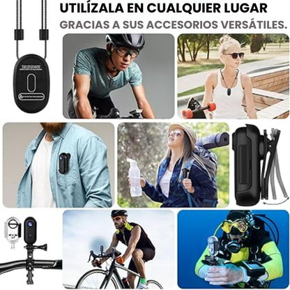 Cámara Action 4K Magnética Ultra HD