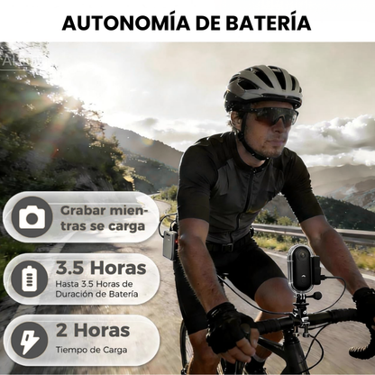 Cámara Action 4K Magnética Ultra HD