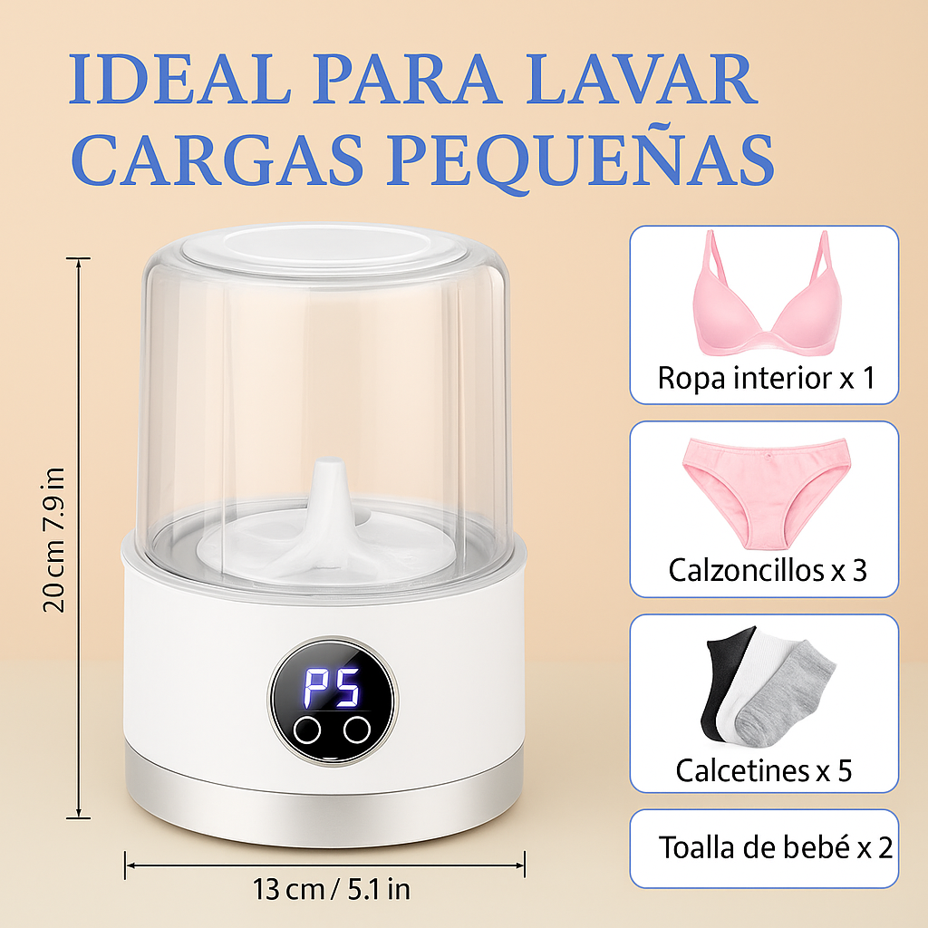 Mini  Lavadora Portátil