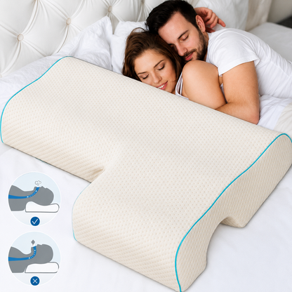 Almohada Ortopédica Para Parejas Viscoelástica