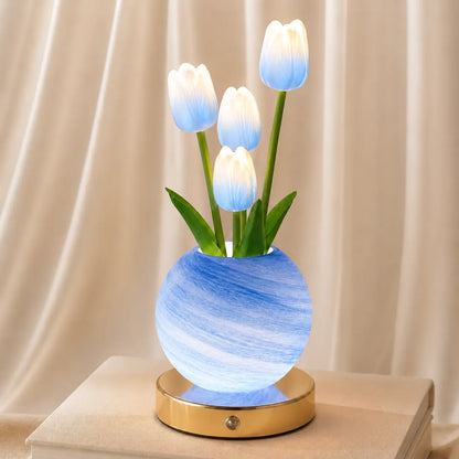 Lampara LED  de  Tulipanes RGB