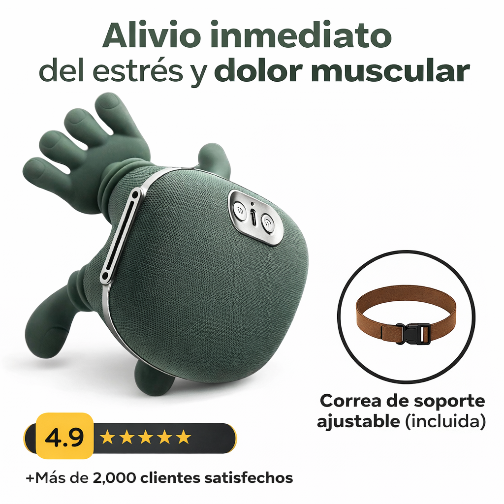 Masajeador Portátil de Cuello y Hombros Relajante-Tu Masajista en Casa