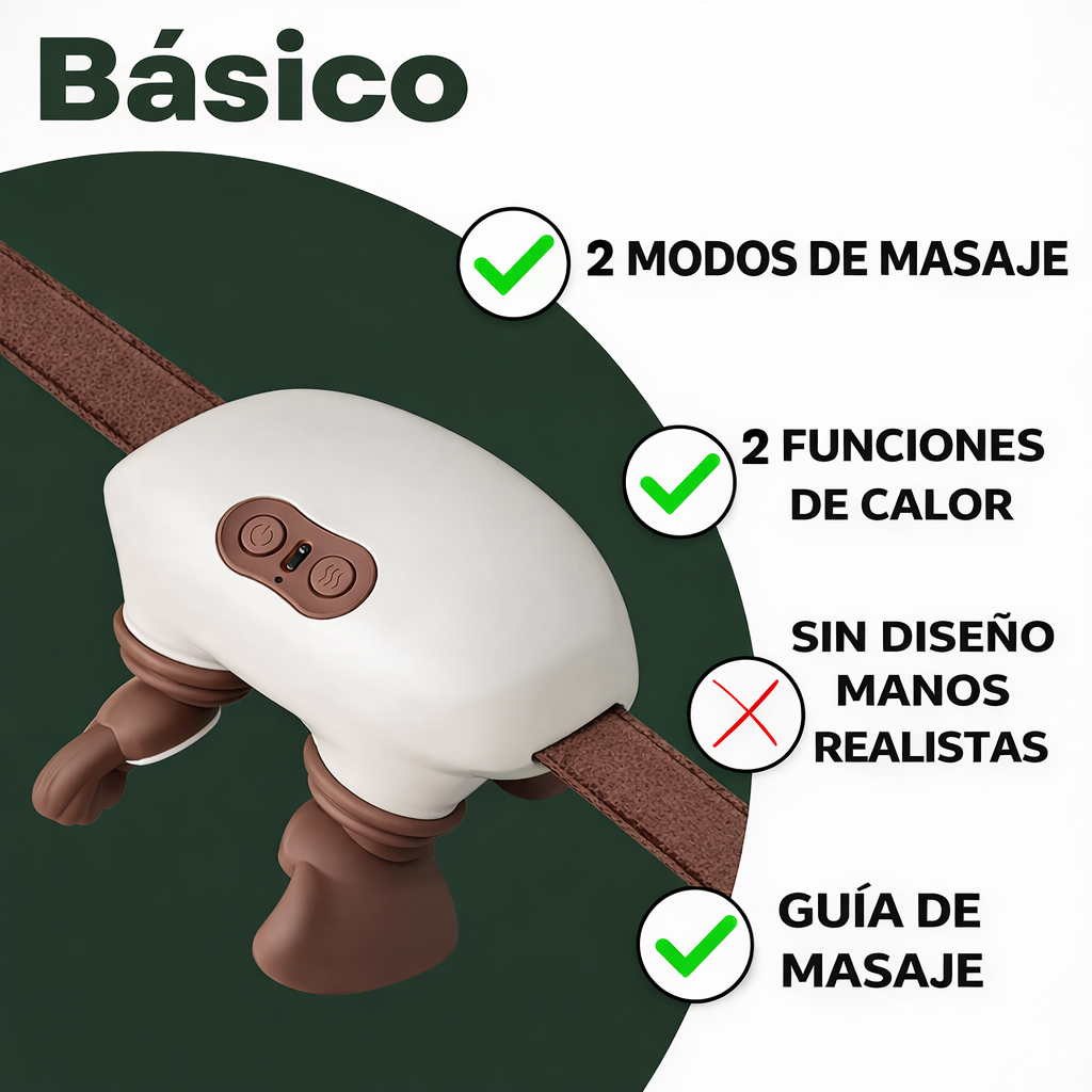 Masajeador Portátil de Cuello y Hombros Relajante-Tu Masajista en Casa