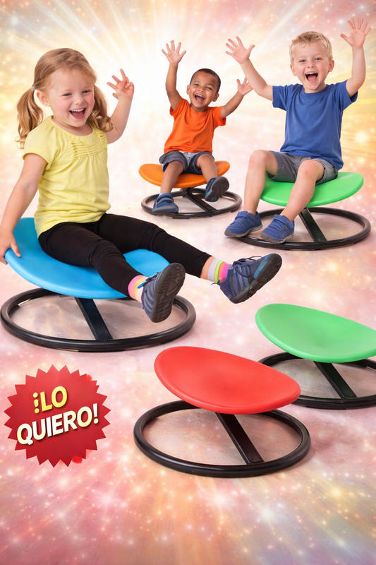 Silla Giratoria 360° para niños y niñas – ¡Diversión sin límites!
