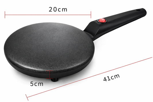 Crepera eléctrica antiadherente para hacer crepes perfectos en casa