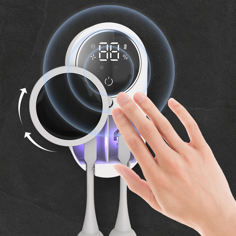 Esterilizador UV-C Inteligente para Cepillos de Dientes con Sensor Automático