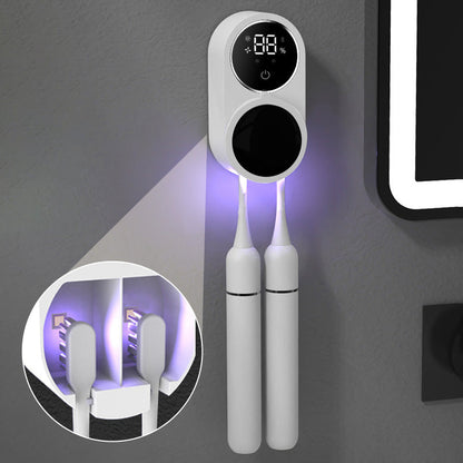 Esterilizador UV-C Inteligente para Cepillos de Dientes con Sensor Automático