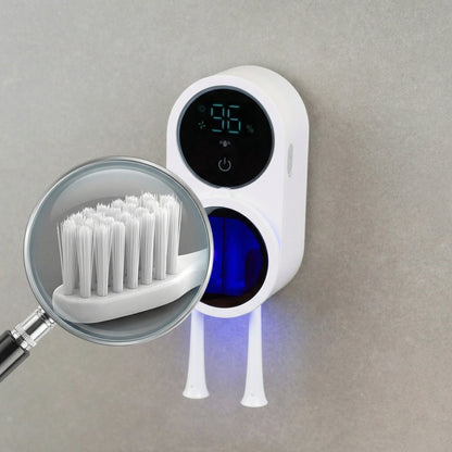 Esterilizador UV-C Inteligente para Cepillos de Dientes con Sensor Automático